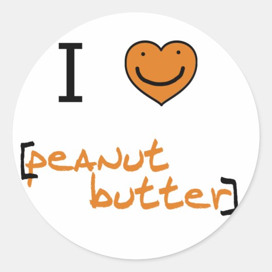 Peanut Butter Sticker (Voorkant)