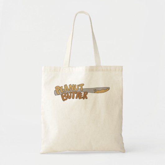 Peanut Butter Tote Bag (Voorkant)