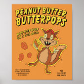 Peanut Butterpops Poster (Voorkant)