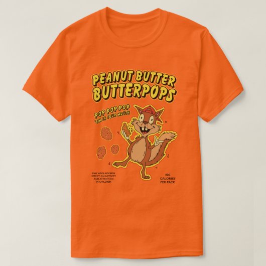 Peanut Butterpops T-shirt (Design voorkant)