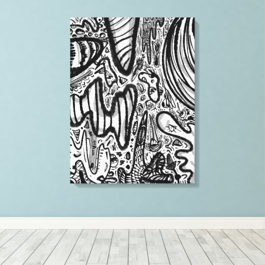 Peanut Canvas Afdruk (Insitu (Houten vloer))