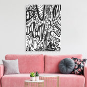 Peanut Canvas Afdruk (Insitu (Woonkamer))