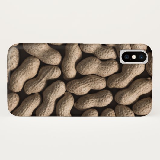 Peanut Case-Mate iPhone Case (Achterkant (horizontaal))