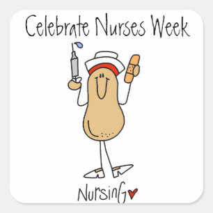 Peanut Celebrate Neurses Week Sticker