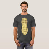 Peanut Costume salty nuts ball game shelled T-shirt (Voorkant volledig)