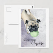 Peanut en haar Ball Briefkaart (Voorkant / Achterkant)