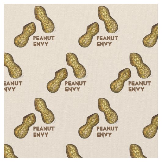 Peanut Envy Nutty Peanuts Nuts Food Fabric Stof (Close Up)