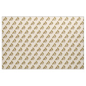 Peanut Envy Nutty Peanuts Nuts Food Fabric Stof (Fat Quarter)