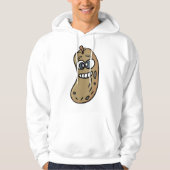 Peanut Face Nutty Humor Hoodie (Voorkant)