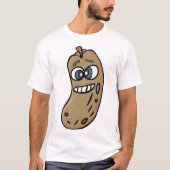 Peanut Face Nutty Humor T-shirt (Voorkant)