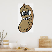 Peanut Face Poster (Keuken)