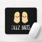 Peanut Food Funny Kawaii Cute Meme Deez Nuts Joke  Muismat (Met muis)