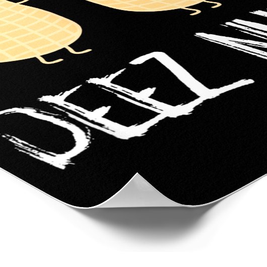 Peanut Food Funny Kawaii Cute Meme Deez Nuts Joke  Poster (Hoek)