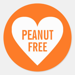 Peanut Free Allergy Safe Culinaire Label