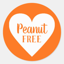 Peanut Free Allergy Safe Culinaire Label