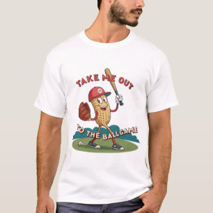Peanut gaat naar het balspel t-shirt
