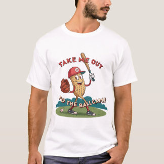 Peanut gaat naar het balspel t-shirt