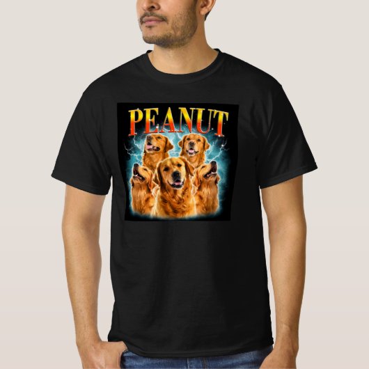 PEANUT Golden Retriever T-shirt  (Voorkant)