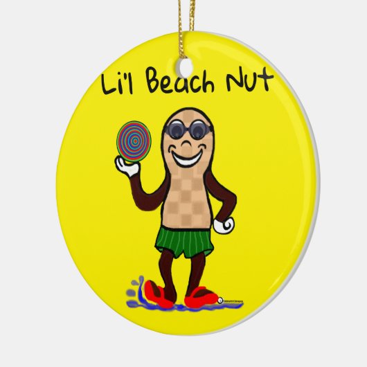 Peanut Little by Emmamm Afbeeldingen Keramisch Ornament (Links)