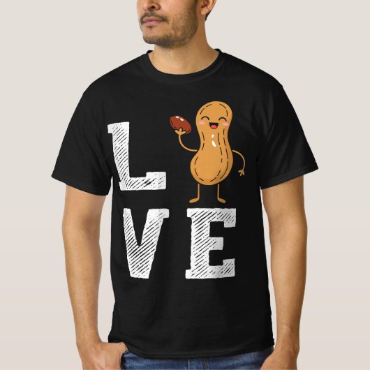 Peanut Love - Peanut Lover Funny Peanut Cute Peanu T-shirt (Voorkant)
