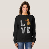 Peanut Love Peanut Lover Funny Peanut Cute Peanut Trui (Voorkant volledig)