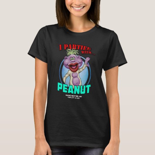 Peanut Manchester NH 2023 T-shirt (Voorkant)