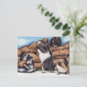 Peanut Masons (hamster) Briefkaarten (Staand voorkant)