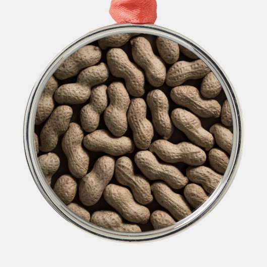 Peanut Metalen Ornament (Voorkant)