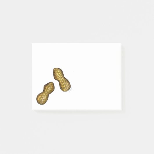 Peanut Peanuts Snack Food Nuts Post it Notes (Voorkant)
