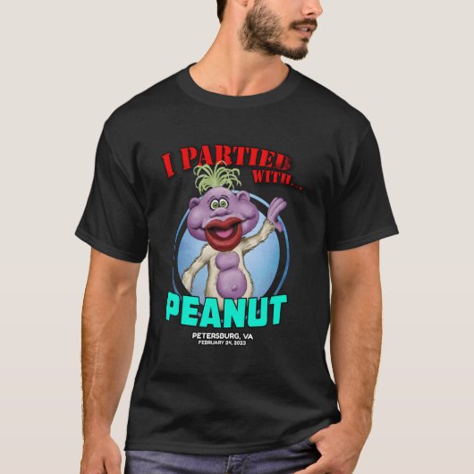 Peanut Petersburg VA 2023 T-shirt (Voorkant)