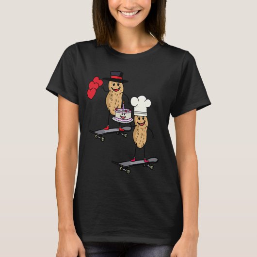 Peanut Verjaardag Groeten Gefeliciteerd Peanuts T-shirt (Voorkant)