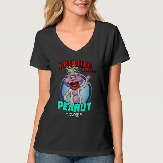 Peanut Wilkes Barre PA 2023 T-shirt (Voorkant)