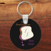 Peanutboter Jelly Sleutelhanger (Voorkant)