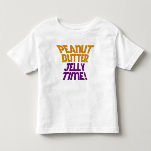 Peanutboterjeltijd Kinder Shirts (Voorkant)