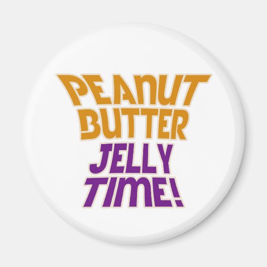 Peanutboterjeltijd Magneet (Voorkant)