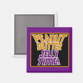 Peanutboterjeltijd Magneet (Voorkant / Achterkant)