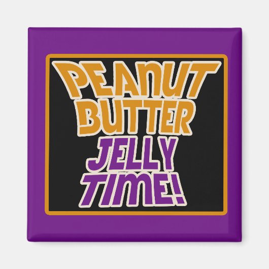 Peanutboterjeltijd Magneet (Voorkant)