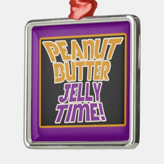 Peanutboterjeltijd Metalen Ornament (Links)