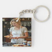 Peanutbutter and Jelly Sandwich Custom Sleutelhanger (Achterkant)