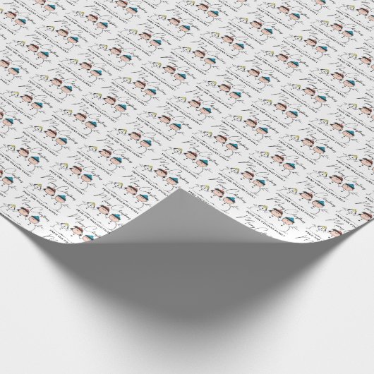 Peanuts | 3 persoons sneeuwman cadeaupapier (Hoek)