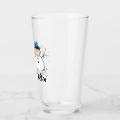 Peanuts | 3 persoons sneeuwman glas (Links)