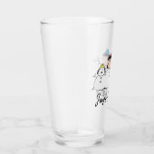 Peanuts | 3 persoons sneeuwman glas (Rechts)