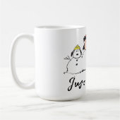 Peanuts | 3 persoons sneeuwman koffiemok (Links)