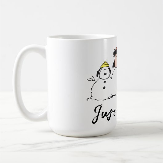 Peanuts | 3 persoons sneeuwman koffiemok (Links)