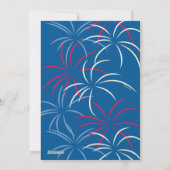 Peanuts 4 juli Star Spangled Fun Feestdagenkaart (Achterkant)