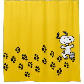 Peanuts | Afdrukpad Snoopy Paw Douchegordijn (Voorkant)