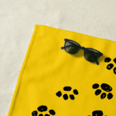 Peanuts | Afdrukpad Snoopy Paw Strandlaken (In situ)