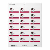 Peanuts | Alle afsnijdsels cadeau Label (Full Sheet)