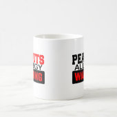 Peanuts Allergy Warning Koffiemok (Center)