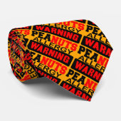 Peanuts Allergy Warning Stropdas (Opgerold)